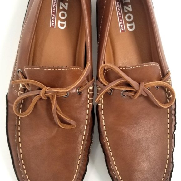 izod memory foam loafers